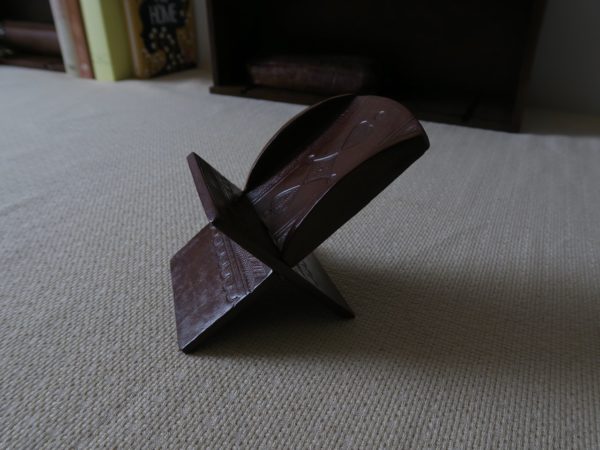 Miniature Armachair - Leather - Tuareg crafts