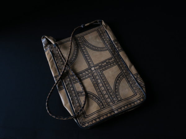 Rare leather shoulder bag - Tuareg Crafts