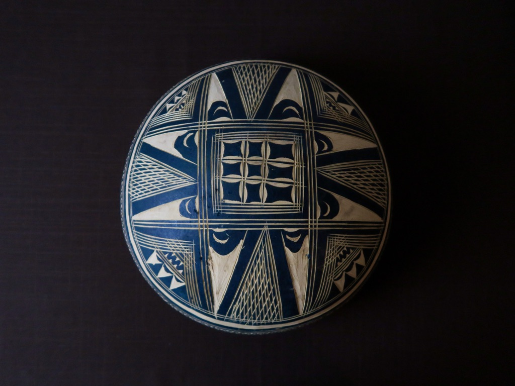 Handcarved calabash