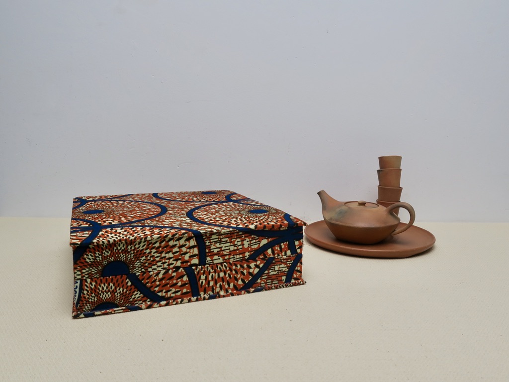 Tea Box - African fabric