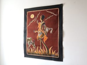 Le peuhl, batik - artisanat africain